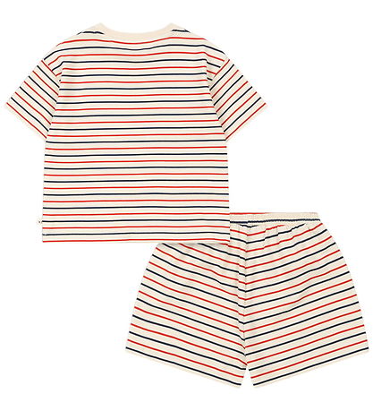 Konges Sløjd Shortssæt - Basic - Tricolore Stripes