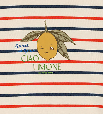 Konges Sløjd Shortssæt - Basic - Tricolore Stripes