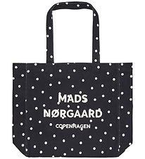 Mads Nørgaard Shopper - Boutiqno Athene - Dot Aop Black