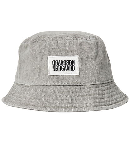 Mads Nørgaard Bøllehat - Washed Cotten Twill - Grey Melange