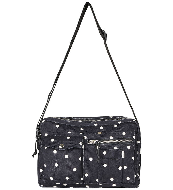 Mads Nørgaard Skuldretaske - Boutiqno Cappa - Dot Aop Black