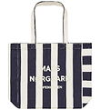 Mads Nørgaard Shopper - Boutiqno Athene - Stripe Aop Sky Captain