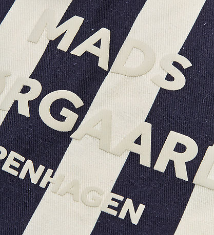 Mads Nørgaard Shopper - Boutiqno Athene - Stripe Aop Sky Captain