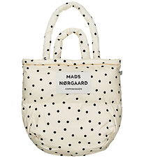 Mads Nørgaard Shopper - Light Ripstop Pillow Bag - Dot Aop Sweet