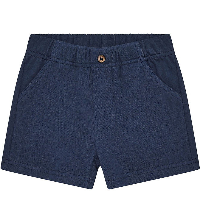 En Fant Shorts - Muslin - Medieval Blue