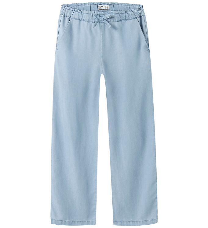 Name It Bukser - Lyocell - NkfRose - Light Blue Denim