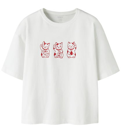 Name It T-shirt - NkfJulmo - Bright White