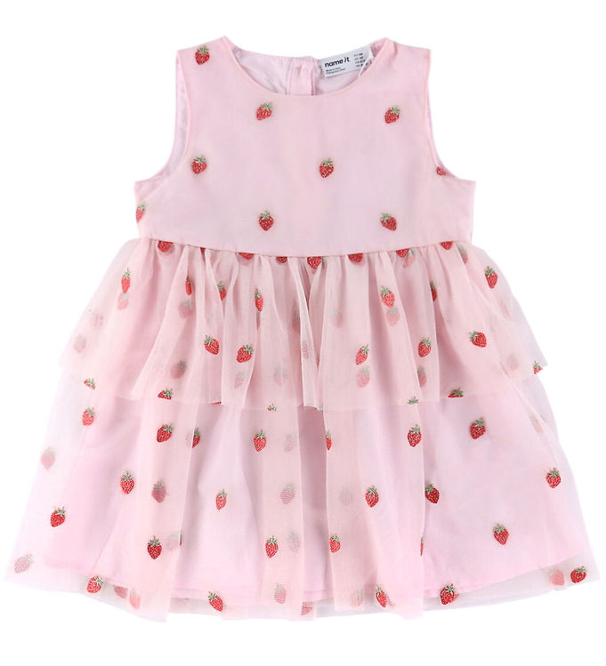 NAME IT Tyl Kjole Julianna Cradle Pink