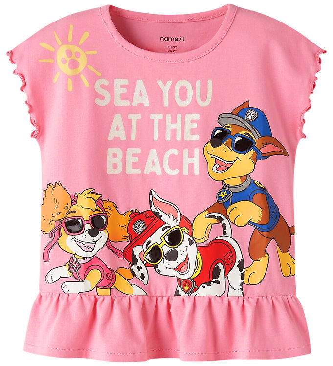 Name It T-shirt - NmfMina - Pink Drink