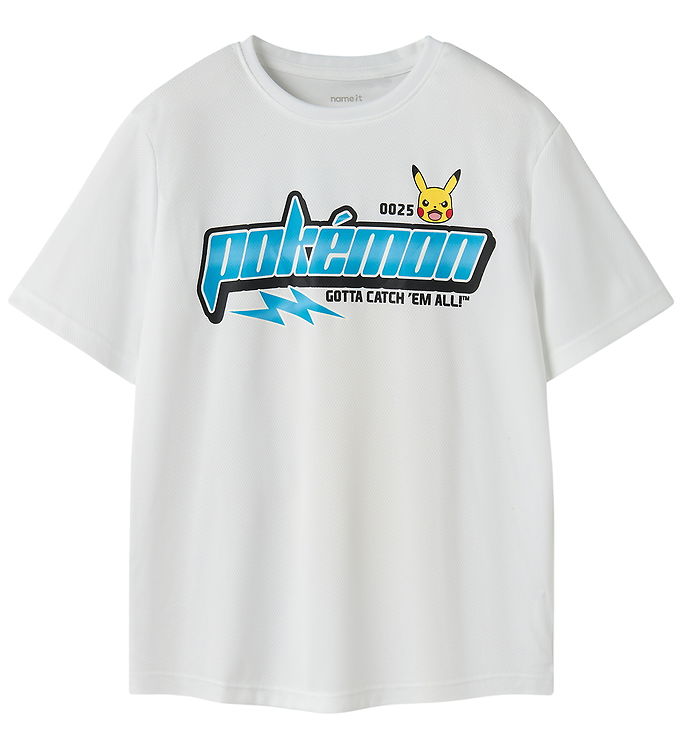 Name It T-shirt - NkmMile - Pokémon - Bright White