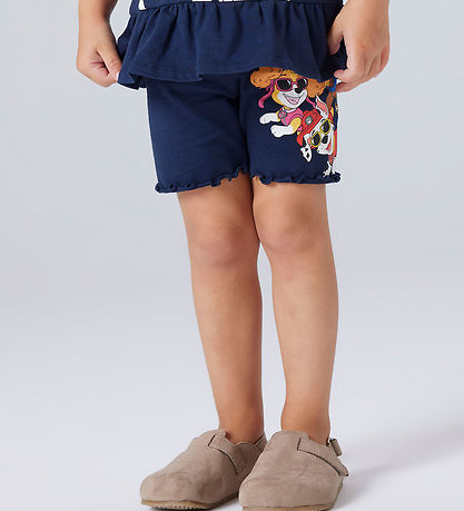 Name It Cykelshorts - NmfMiri - Paw Patrol - Navy Blazer m. Glim