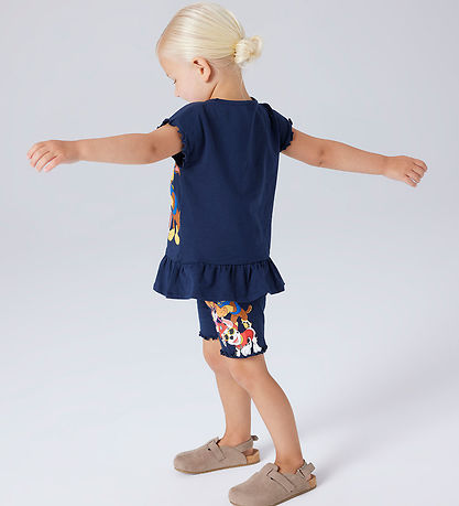 Name It Cykelshorts - NmfMiri - Paw Patrol - Navy Blazer m. Glim