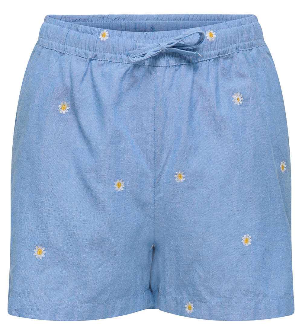 Kids Only Shorts - KogMalou - Kaschmir Blue/Verpackung Daisy - Kids Only - 10 Jahre (140) - Shorts