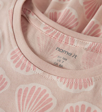 Name It Kjole - NkfVigga - Cameo Rose/Shells
