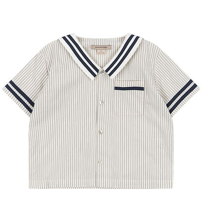 Konges Sløjd Skjorte - Allie - Bleu Stripe