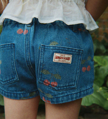 Konges Sløjd Shorts - Magot - Ma Grande Cerise Denim