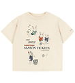 Konges Sløjd T-shirt - Famo - Almond Milk