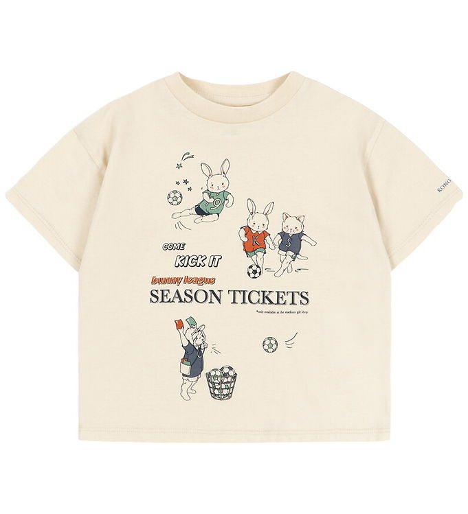 Konges Sløjd T-shirt - Famo - Almond Milk
