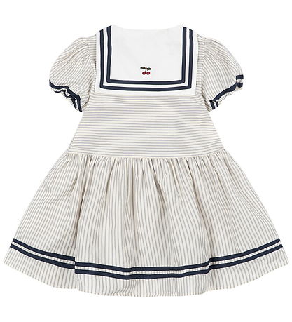 Konges Sløjd Kjole - Allie Sailor - Bleu Stripe