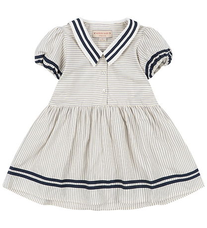 Konges Sløjd Kjole - Allie Sailor - Bleu Stripe