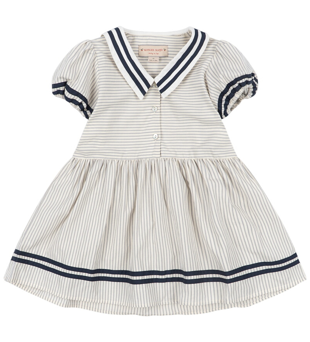 Konges Sljd Robe - Allie Sailor - Bleu Stripe - Konges Sljd - 3 ans 98 - Robe 56 €