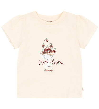 Konges Sløjd T-shirt - Famo - Ecru