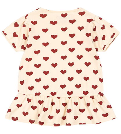 Konges Sløjd T-shirt - Basic Frill - Amour Rouge
