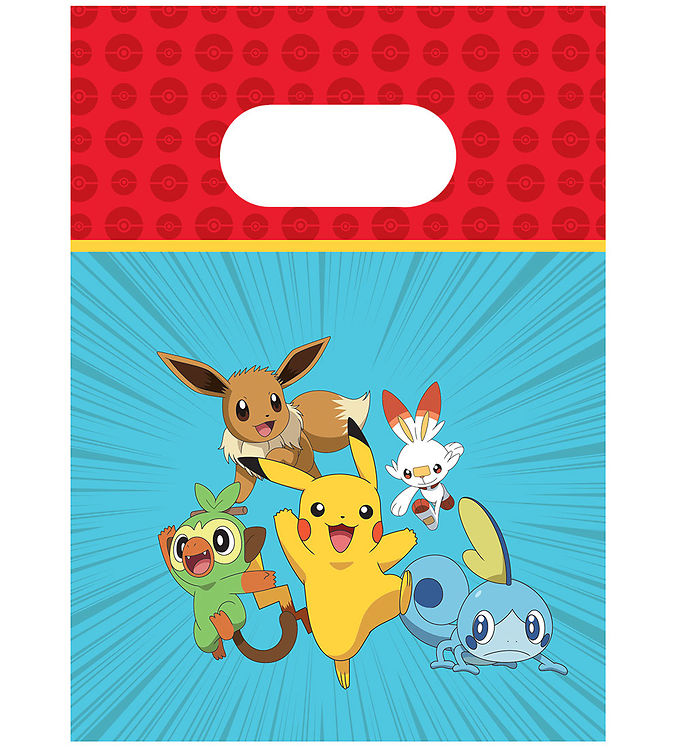 Decorata Party Slikposer - 4-pak - Pokémon