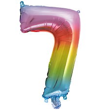 Decorata Party Folieballon - 33 cm - No 7 - Rainbow