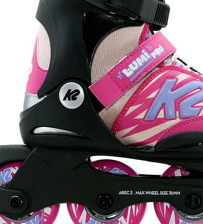 K2 Rulleskøjter - Lumi Pro - Pink - Inliners