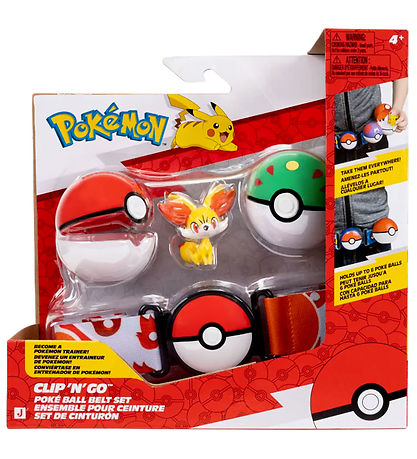 Pokémon Bæltesæt - Fenniken - Clip 'N' Go