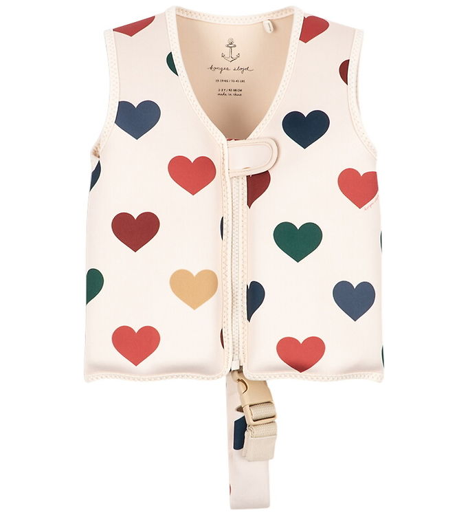 Konges Sløjd Ellis Neopren Badevest - Bon Coeur Coloré