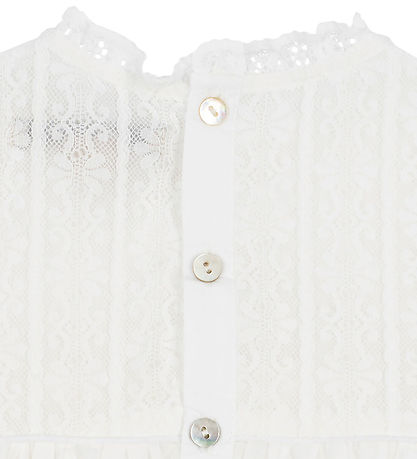 Konges Sløjd Dåbskjole - Bambina - Optic White