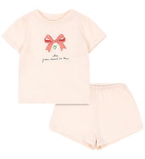 Sommersæt - T-shirt/Shorts - Famo - Creole Pink