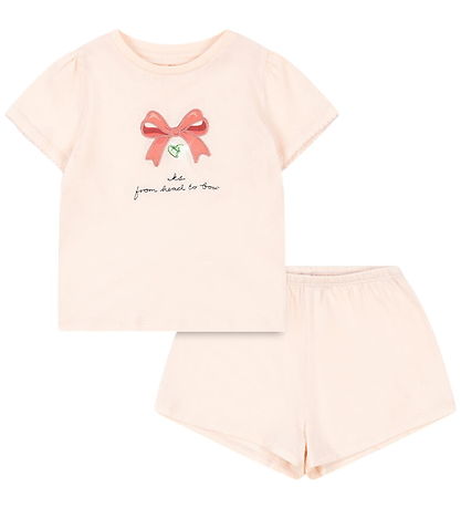 Sommersæt - T-shirt/Shorts - Famo - Creole Pink