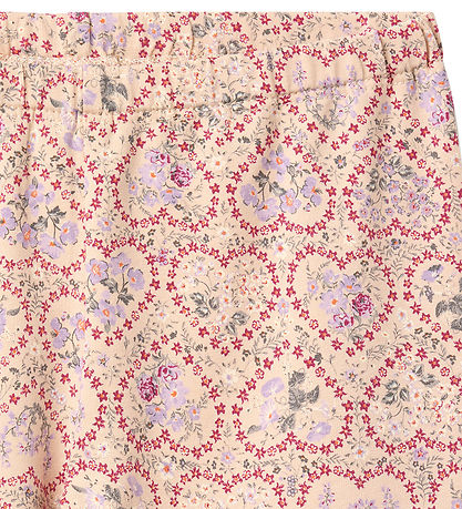 Wheat Cykelshorts - Anne - Magenta Heart Flowers