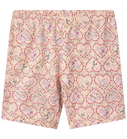 Wheat Cykelshorts - Anne - Magenta Heart Flowers