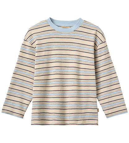 Wheat Bluse - Johan - Multi Blue Stripe