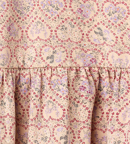 Wheat Kjole - Anna - Magenta Heart Flowers
