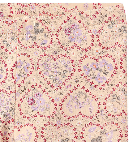 Wheat Leggings - Jules - Magenta Heart Flowers