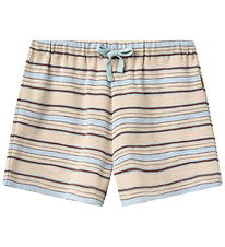 Wheat Shorts - Vic - Multi Blue Stripe