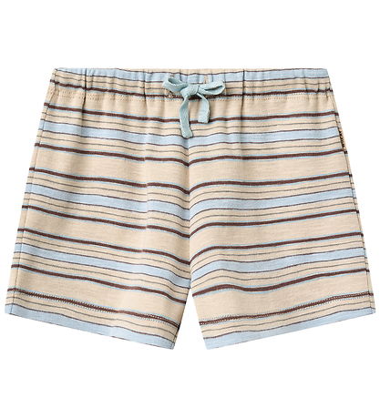 Wheat Shorts - Vic - Multi Blue Stripe