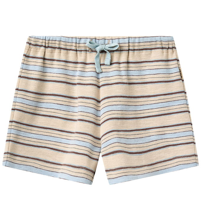Wheat Shorts - Vic - Multi Blue Stripe