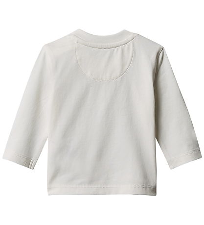 Calvin Klein Bluse - Monologo - Tofu White