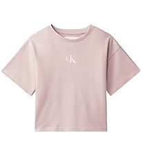 Calvin klein T-shirt - Logo - Mangano Calcite Pink