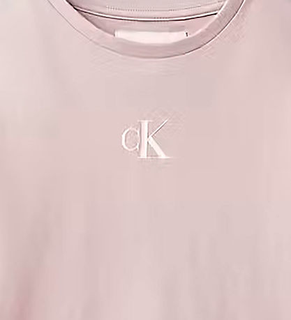 Calvin klein T-shirt - Logo - Mangano Calcite Pink