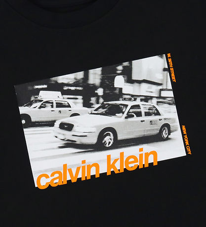 Calvin Klein T-shirt - Photoprint - Sort