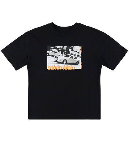 Calvin Klein T-shirt - Photoprint - Sort