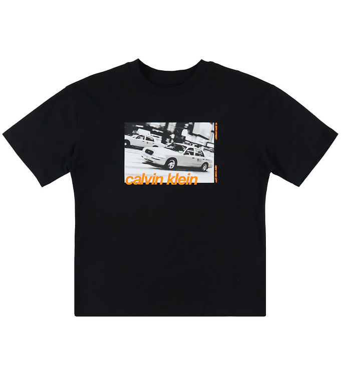Calvin Klein T-shirt - Photoprint - Sort