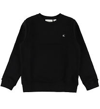 Calvin Klein Sweatshirt - Mini Badge - Sort
